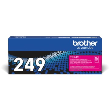 BROTHER TN-249M | Toner Super Haute Capacité Brother TN-249M | HL-L8240CDW | Magenta (M) | 4'000 pages