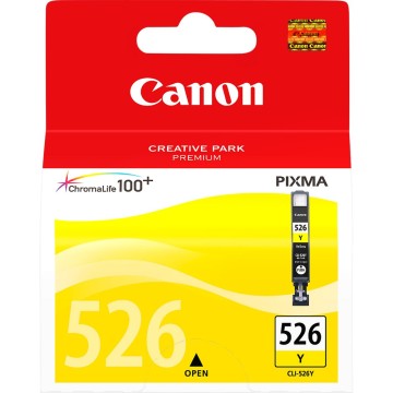 CANON CLI-526Y | Cartouche d'encre Canon CLI-526Y | PIXMA iP 4850 | Jaune (Y) | 9ml