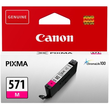 CANON CLI-571M | Cartouche d'encre Canon CLI-571M | PIXMA MG5750 | Magenta (M) | 7ml