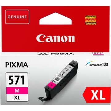 CANON CLI-571XLM | Cartouche d'encre Canon CLI-571XLM | PIXMA MG5750 | Magenta (M) | 11ml