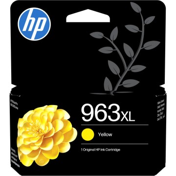 HP 3JA29AE#LS1 | Cartouche d'encre HP 963XL | OfficeJet 9010/9020 | Jaune (Y) | 1'600 pages