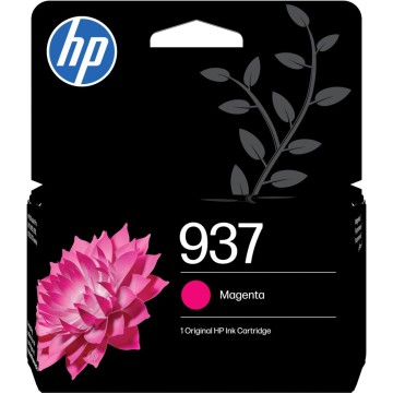 HP 4S6W3NE#LS1 | Cartouche d'encre HP 937 | OfficeJet 9110b/9120 | Magenta (M) | 800 pages