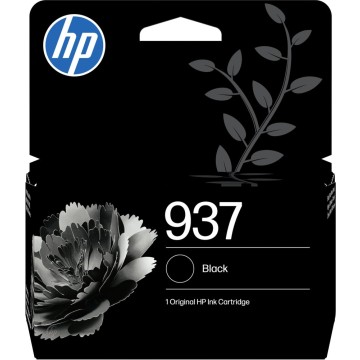 HP 4S6W5NE#LS1 | Cartouche d'encre HP 937 | OfficeJet 9110b/9120 | Noir (BK) | 1'450 pages