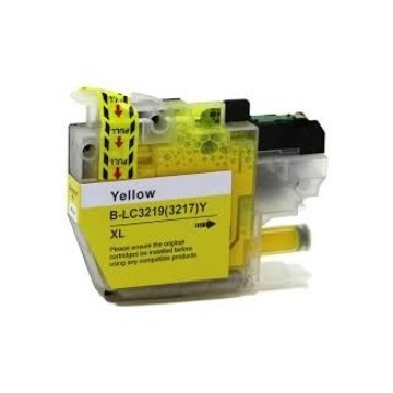 ECOPrinter Brother 3219Y | Cartouche ECOPrinter équivalent à Brother LC-3217 - LC-3219   | Famille Brother LC-3217-3219 | Jaune (Y) | 1'500 pages