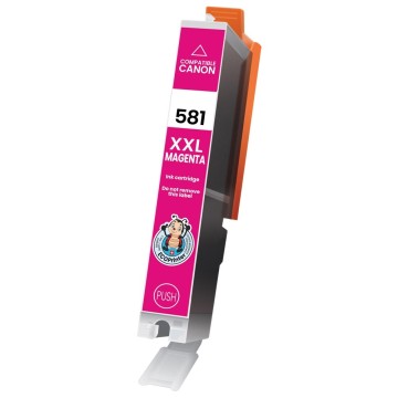 ECOPrinter Canon 581M | Cartouche ECOPrinter équivalent à Canon CLI-581 XXL   | Famille Canon PGI-580 / CL-581 | Magenta (M) | 850 pages