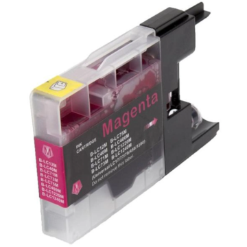 ECOPrinter Brother 1240M | Cartouche ECOPrinter équivalent à Brother LC-1240 - LC-1280  | Famille Brother LC-1240-1280 | Magenta (M) | 1'200 pages