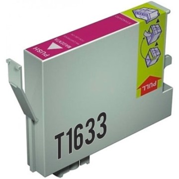ECOPrinter Epson 16M | Cartouche ECOPrinter équivalent à Epson T16 XL   | Famille Epson T16 | Magenta (M) | 750 pages