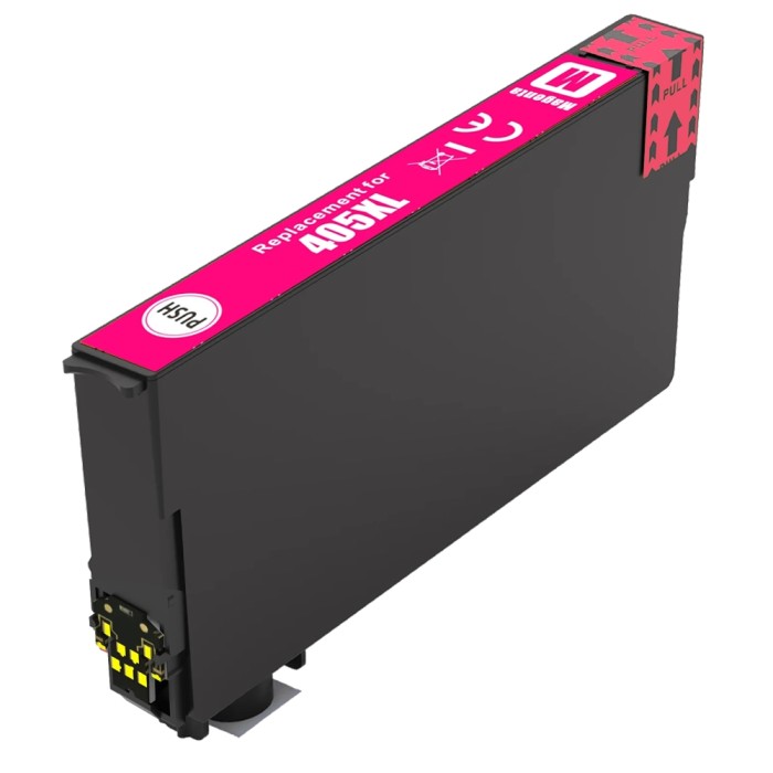 ECOPrinter Epson 405M | Cartouche ECOPrinter équivalent à Epson 405 XL   | Famille Epson 405 | Magenta (M) | 1'100 pages
