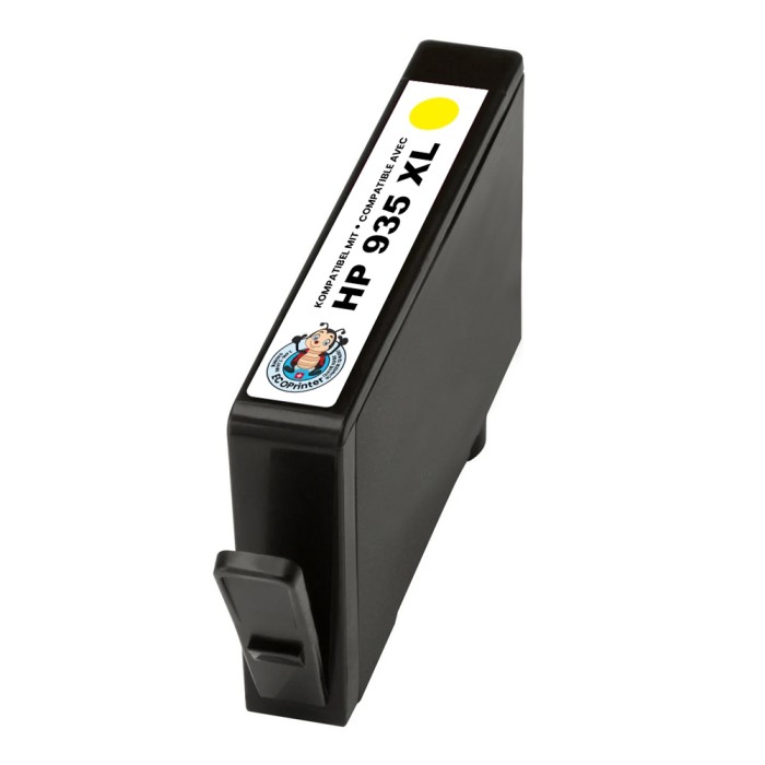 ECOPrinter HP 935Y | Cartouche ECOPrinter équivalent à HP 935XL | Famille HP 934 / HP 935 | Jaune (Y) | 950 pages