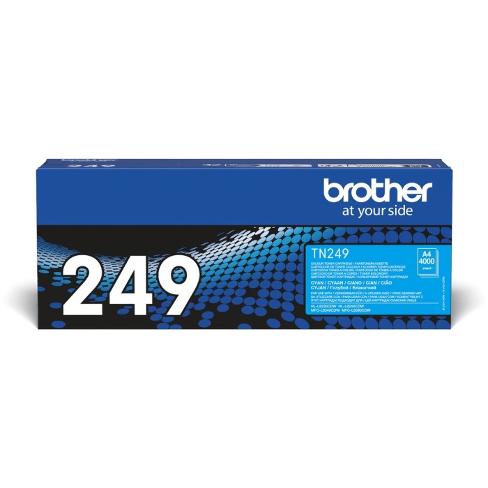 BROTHER TN-249C | Toner Super Haute Capacité Brother TN-249C | HL-L8240CDW | Cyan (C) | 4'000 pages