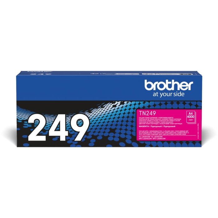 BROTHER TN-249M | Toner Super Haute Capacité Brother TN-249M | HL-L8240CDW | Magenta (M) | 4'000 pages