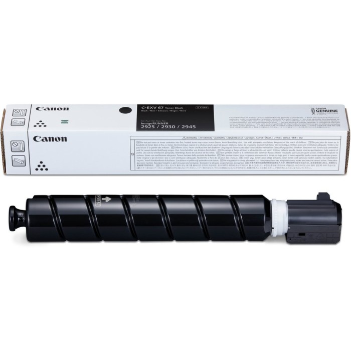 CANON C-EXV 67BK | Toner Canon C-EXV 67BK | IR-2900 | Noir (BK) | 33'000