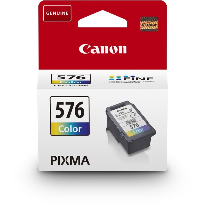 CANON CL-576 | Cartouche d'encre Canon CL-576 | PIXMA TS 3350i/3351i | 3 Couleurs (3C) | 6.2ml