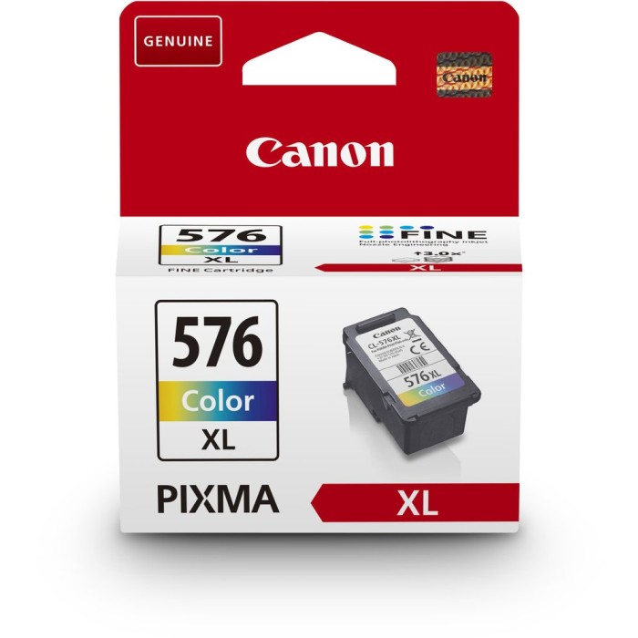 CANON CL-576XL | Cartouche d'encre Canon CL-576XL | PIXMA TS 3350i/3351i | 3 Couleurs (3C) | 12.6ml