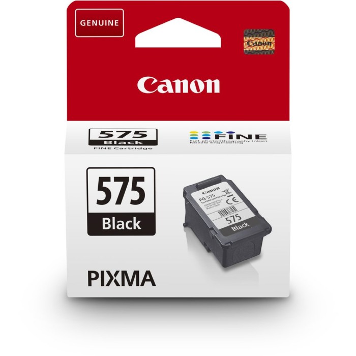 CANON PG-575 | Cartouche d'encre Canon PG-575 | PIXMA TS 3350i/3351i | Noir (BK) | 5.6ml