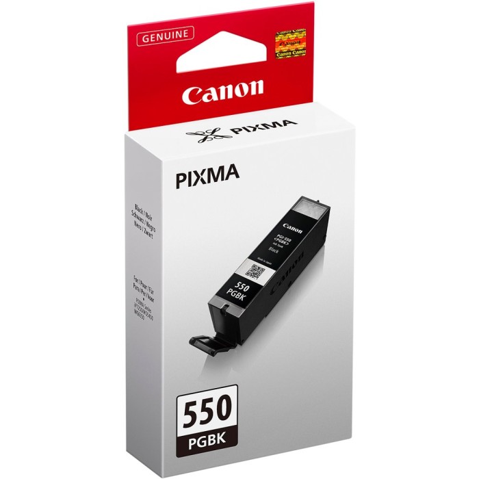 CANON PGI-550PGBK | Cartouche d'encre Canon PGI-550PGBK | Famille Canon PGI-550 / CL-551 | Noir (BK) | Capacité Standard