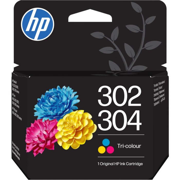 HP B7RT6AE#LS1 | Cartouche d'enc. HP 302/304 | OfficeJet 3830 | 3 Couleurs (3C) | 165 pages