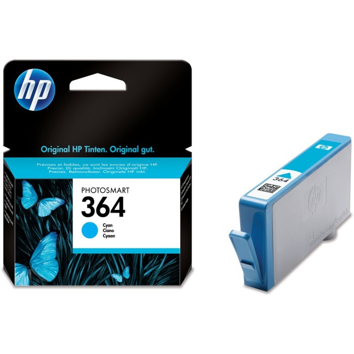 HP CB318EE | Cartouche d'encre HP 364 | PhotoSmart D5460 | Cyan (C) | 300 pages