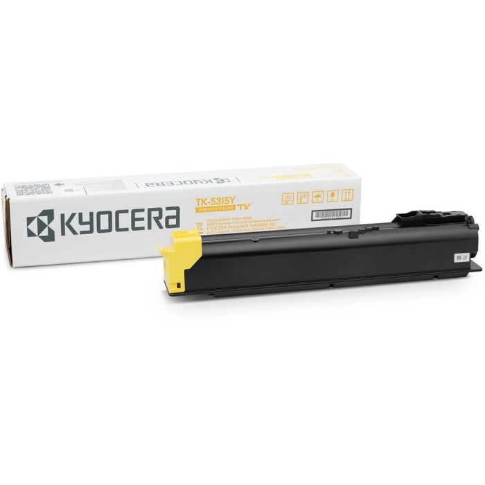 KYOCERA TK-5315Y | Cartouche toner | TASKalfa 408ci | Jaune (Y) | 18'000 pages