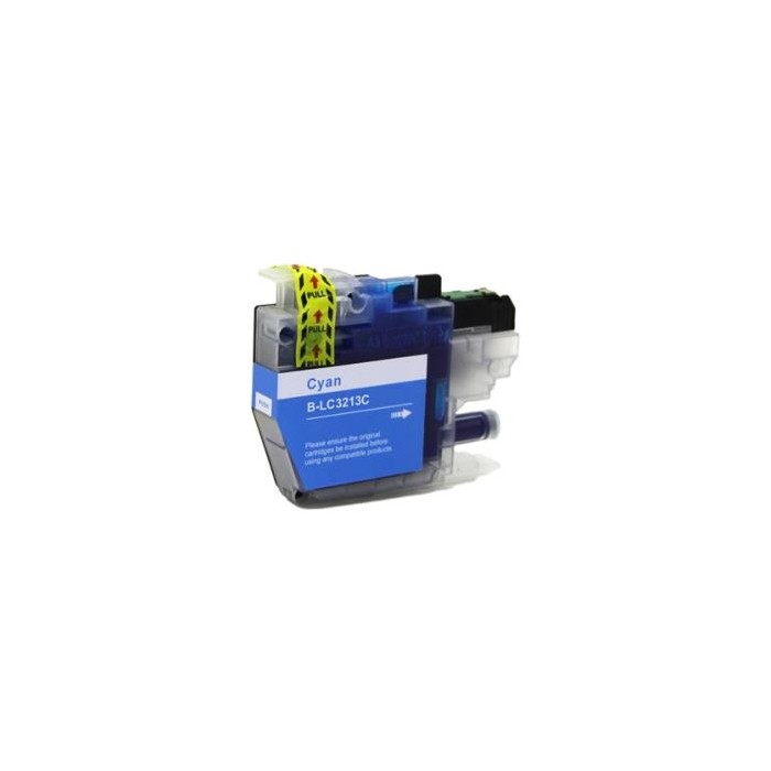 ECOPrinter Brother 3213C | Cartouche ECOPrinter équivalent à Brother LC-3211 - LC-3213   | Famille Brother LC-3211-3213 | Cyan (C) | 400 pages