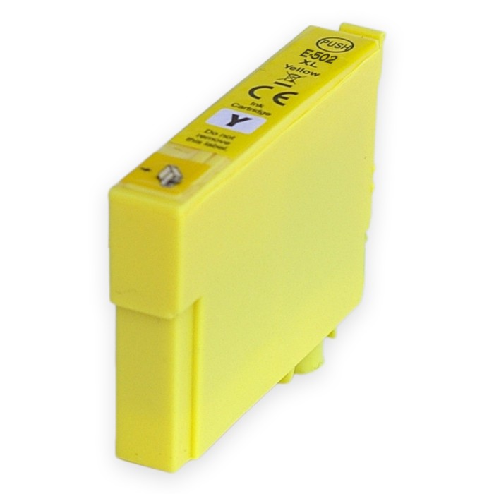 ECOPrinter Epson 502Y | Cartouche ECOPrinter équivalent à Epson 502 XL   | Famille Epson 502 | Jaune (Y) | 470 pages