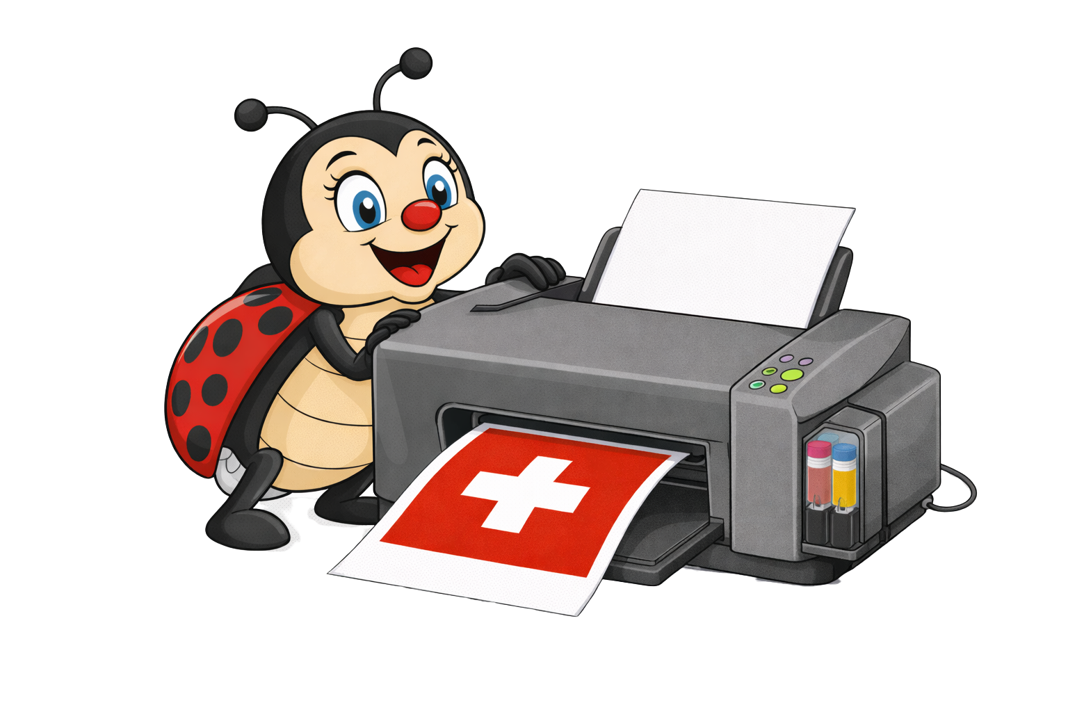 Inky, la mascotte ECOPrinter