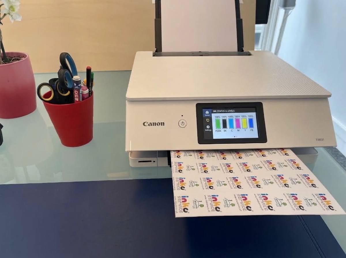 Impression avec les nouvelles cartouches